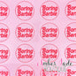 TS - Boring Barbie - Pink Circle