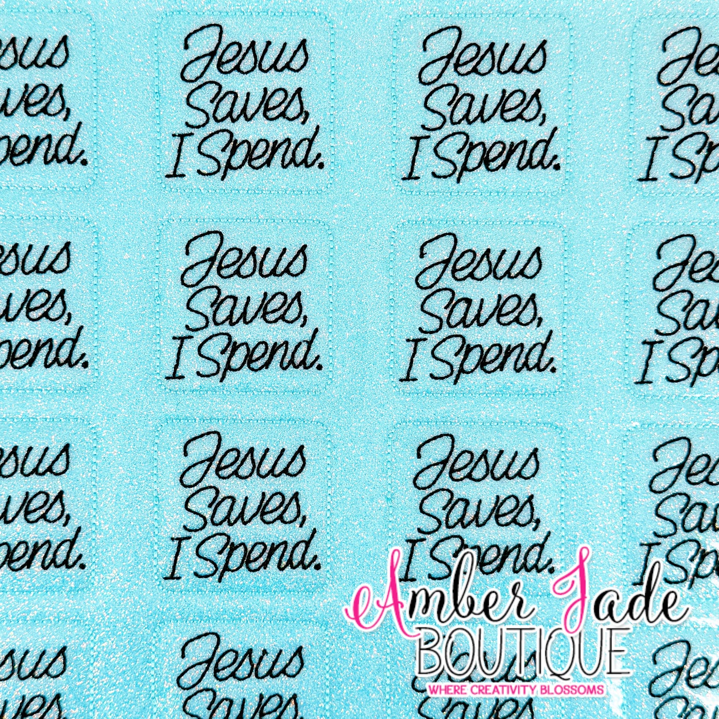 Jesus Saves. I Spend.
