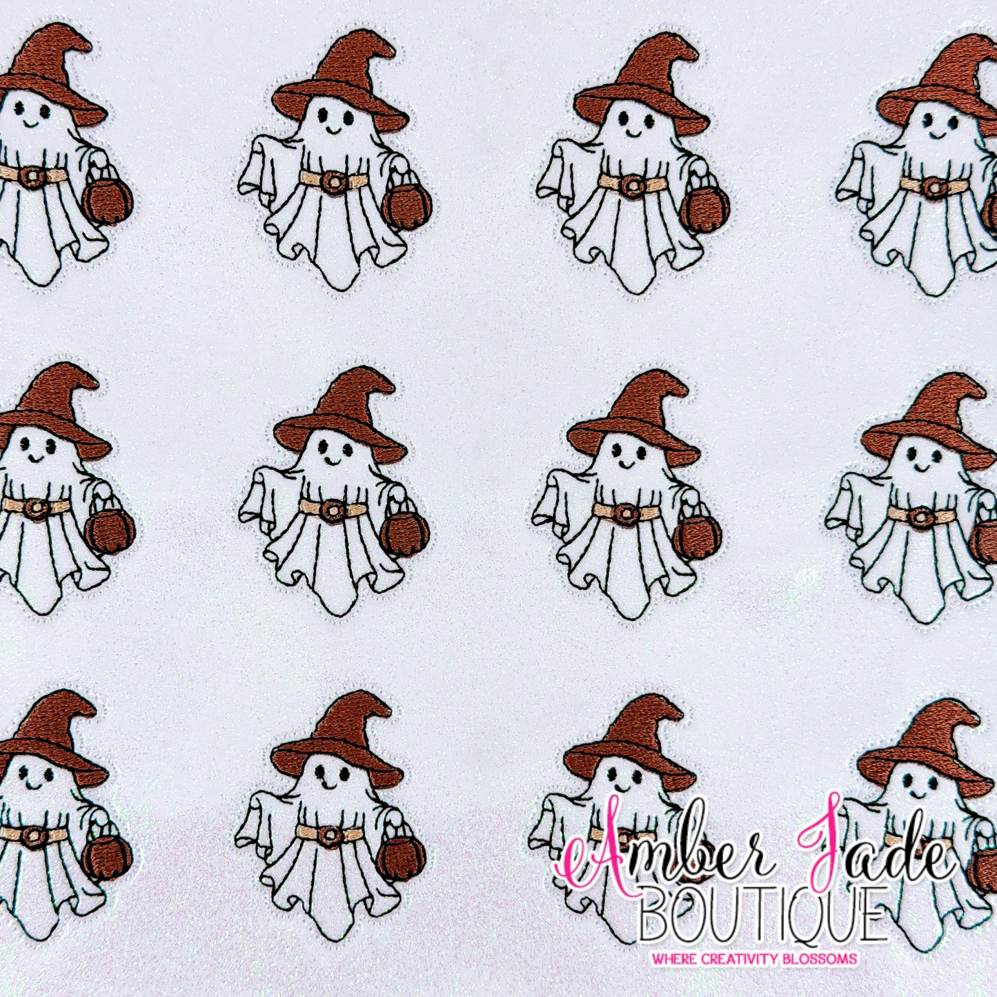 Belt Ghost Witch Hat - Brown