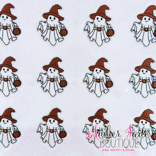 Belt Ghost Witch Hat - Brown