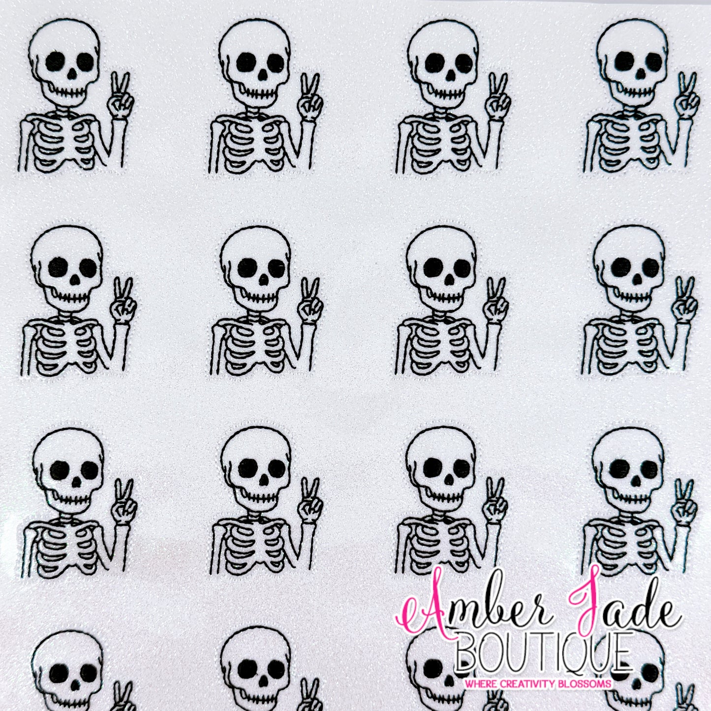 Skeleton Peace - Upper Body