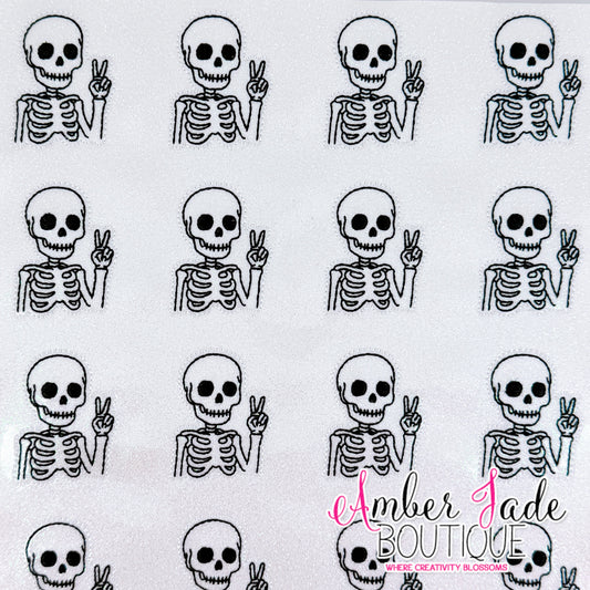 Skeleton Peace - Upper Body