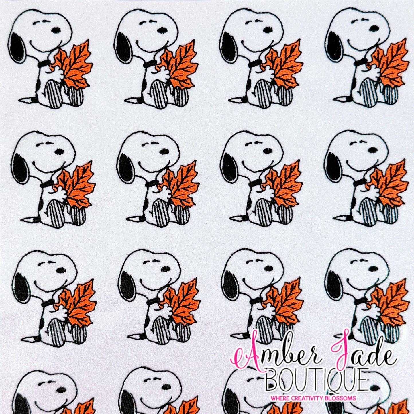 Snoopy Leaf