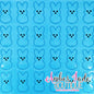 Peeps Bunny - Butter Blue