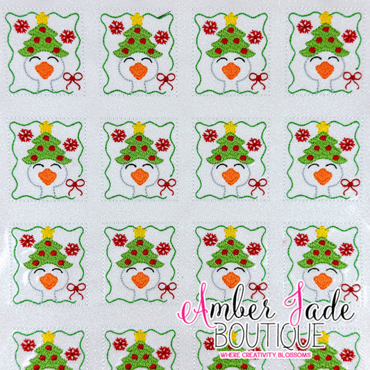 Christmas Goose Portrait