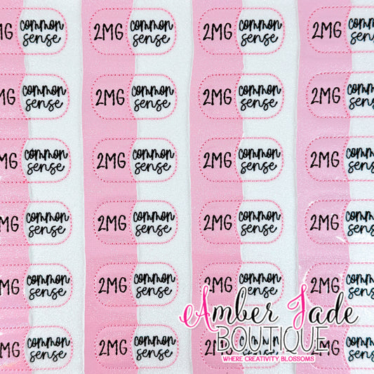2MG Common Sense - PINK