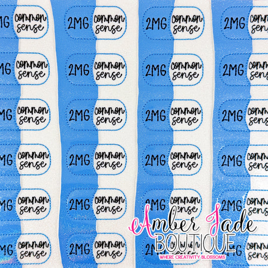 2MG Common Sense - BLUE