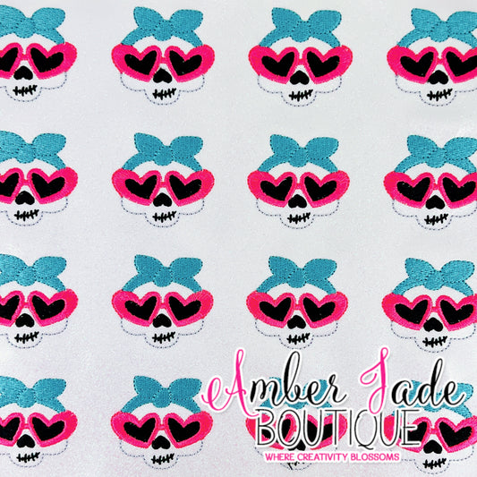 Skull Heart Glasses