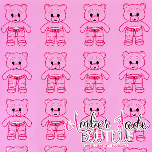 Doodle Bear - PINK