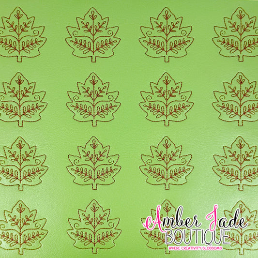 Fall Leaf - Green