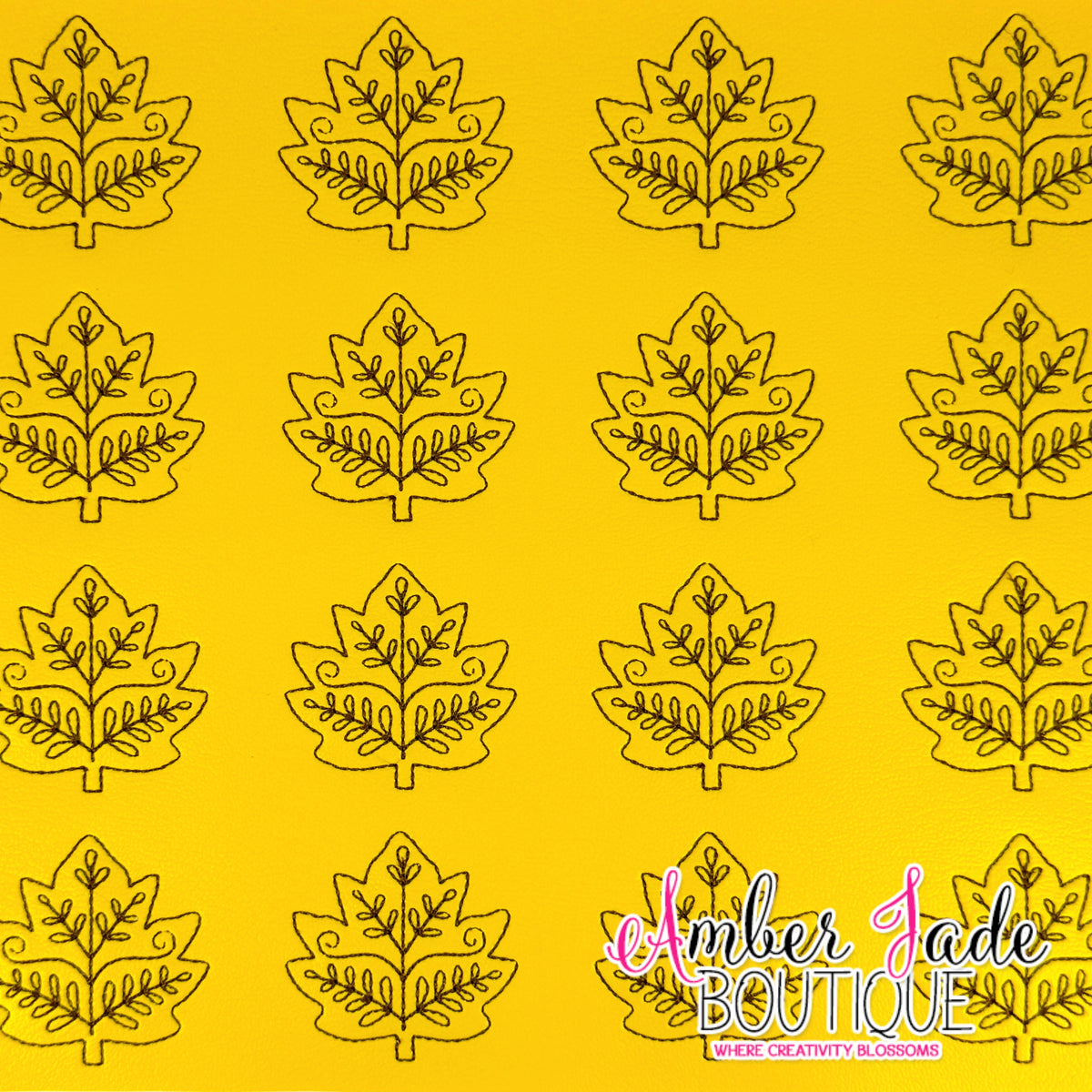 Fall Leaf - Yellow