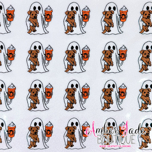 Dog Latte Ghost