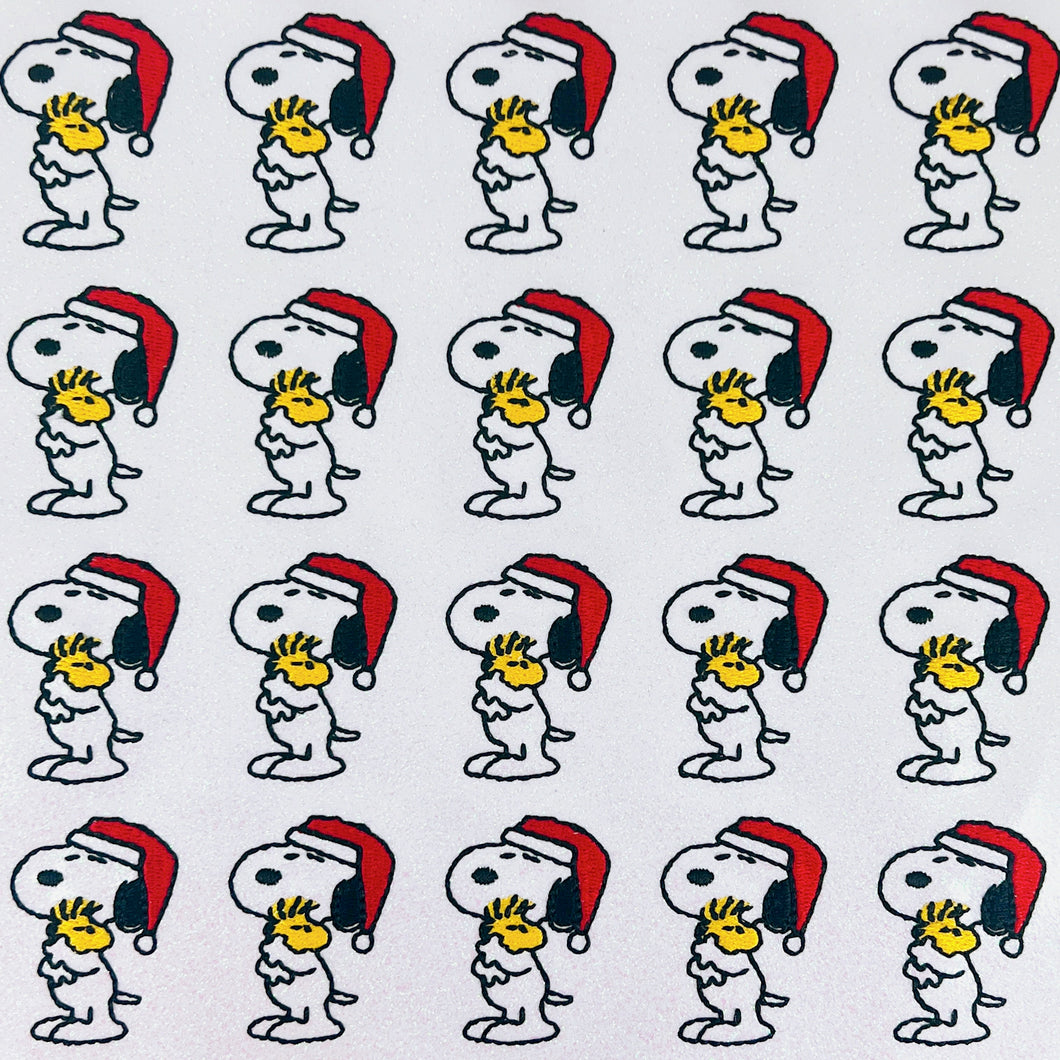 Christmas Snoopy and Woodstock