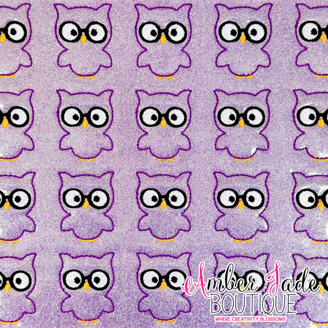 Geeky Owl - Purple