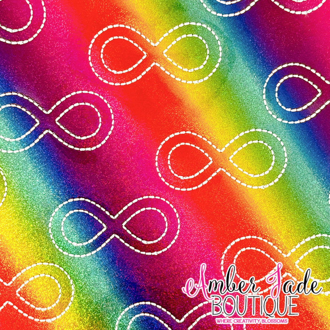 Autism Awareness - Infinity Symbol (Rainbow)