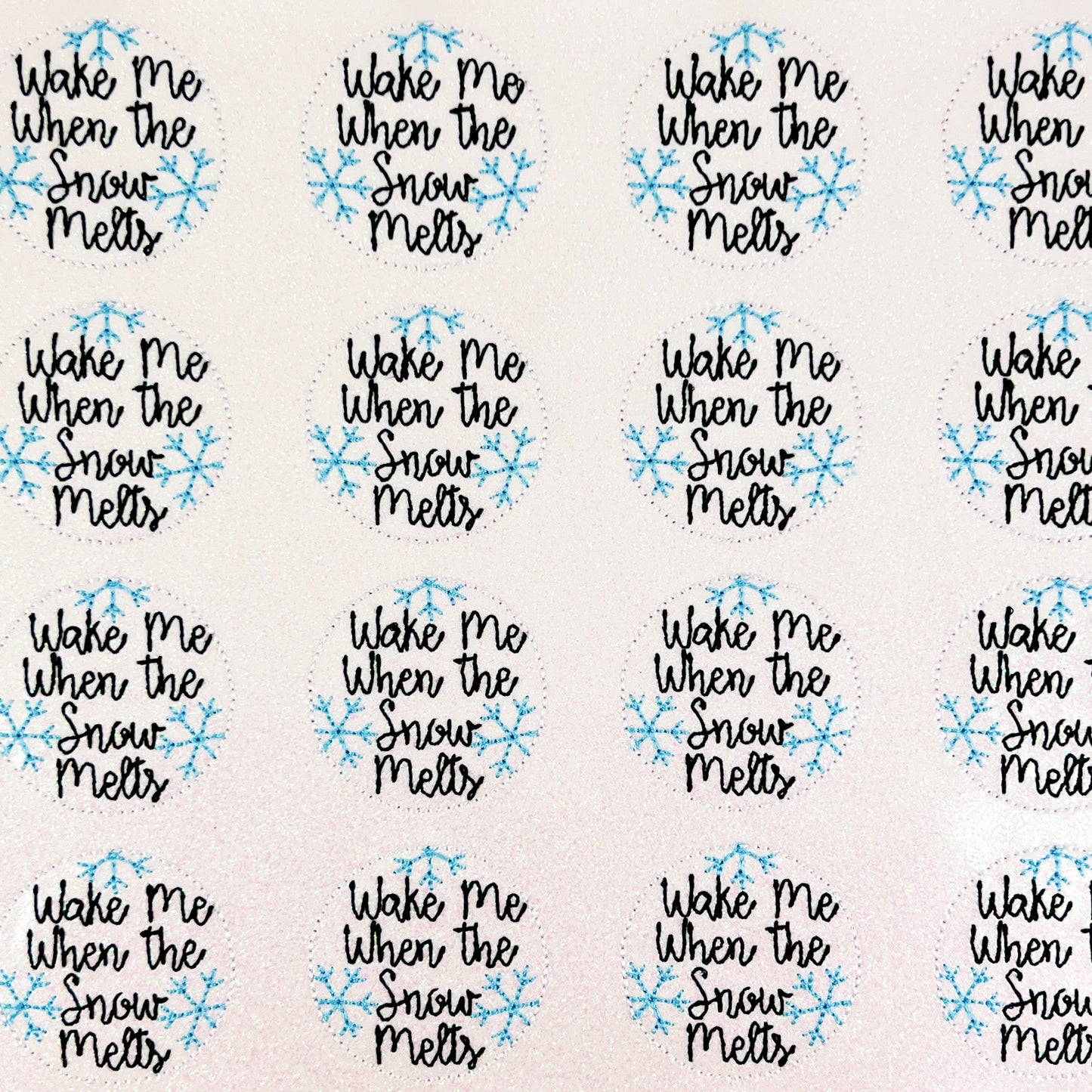 Wake Me When the Snow Melts