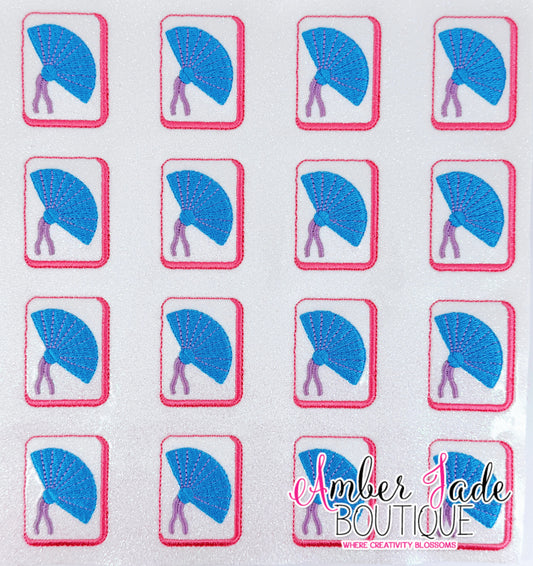 Mahjong Tile - Hand Fan