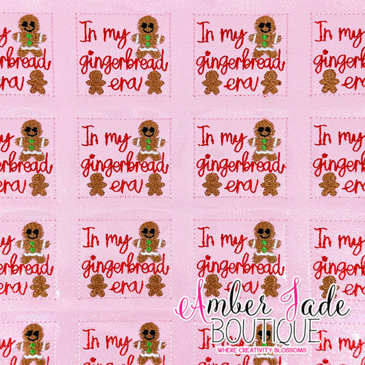 In My Gingerbread Era