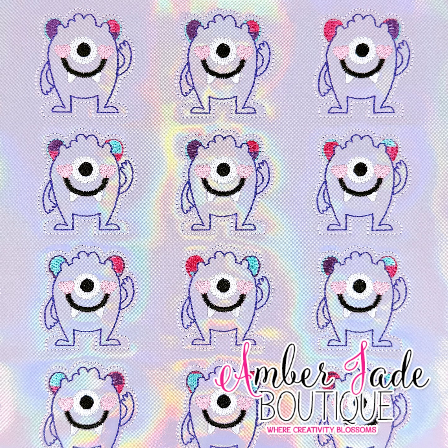 Love Monster Silly 3 - Purple