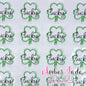 Sketch Lucky Shamrock - White