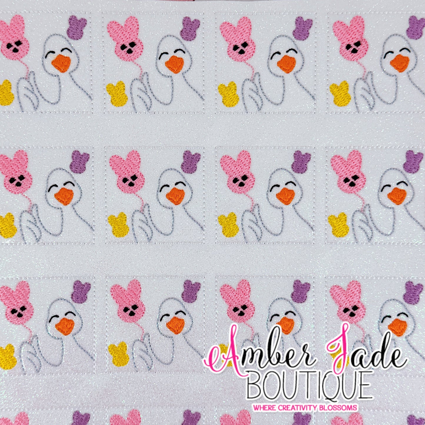 Peeking Goose & Marshmallow Bunnies