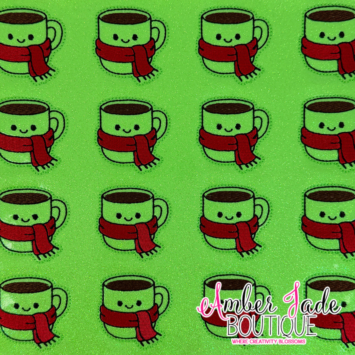 Cofee Cup - CHRISTMAS - Red Scarf