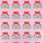 Merry Christmas Bow - PINK
