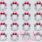 Peace Ghost Retro Glasses (Pink)