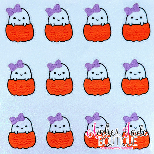 Ghost in Pumpkin (Set of 3)
