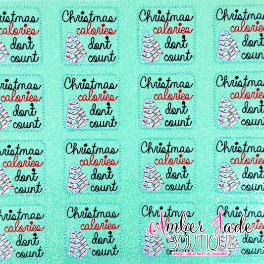 Christmas Calories Don't Count - LD Cake - MINT