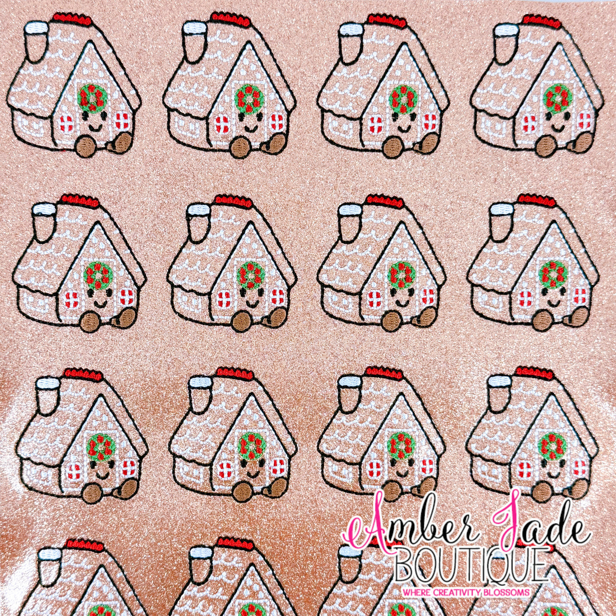 Jelly Gingerbread HOUSE Stuffed Animal