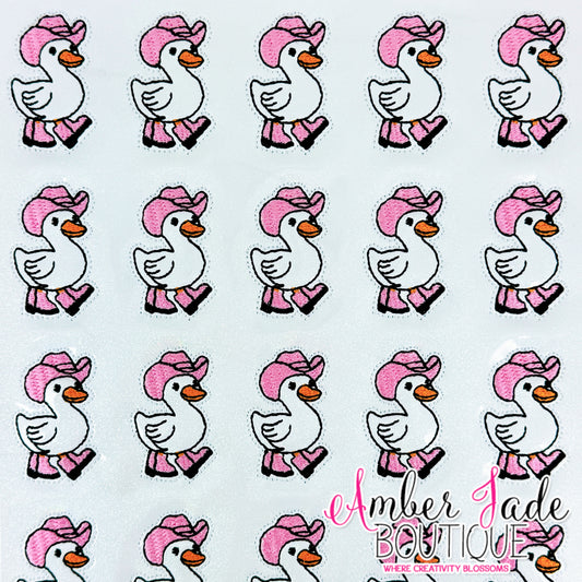 Cowboy Duck - Pink