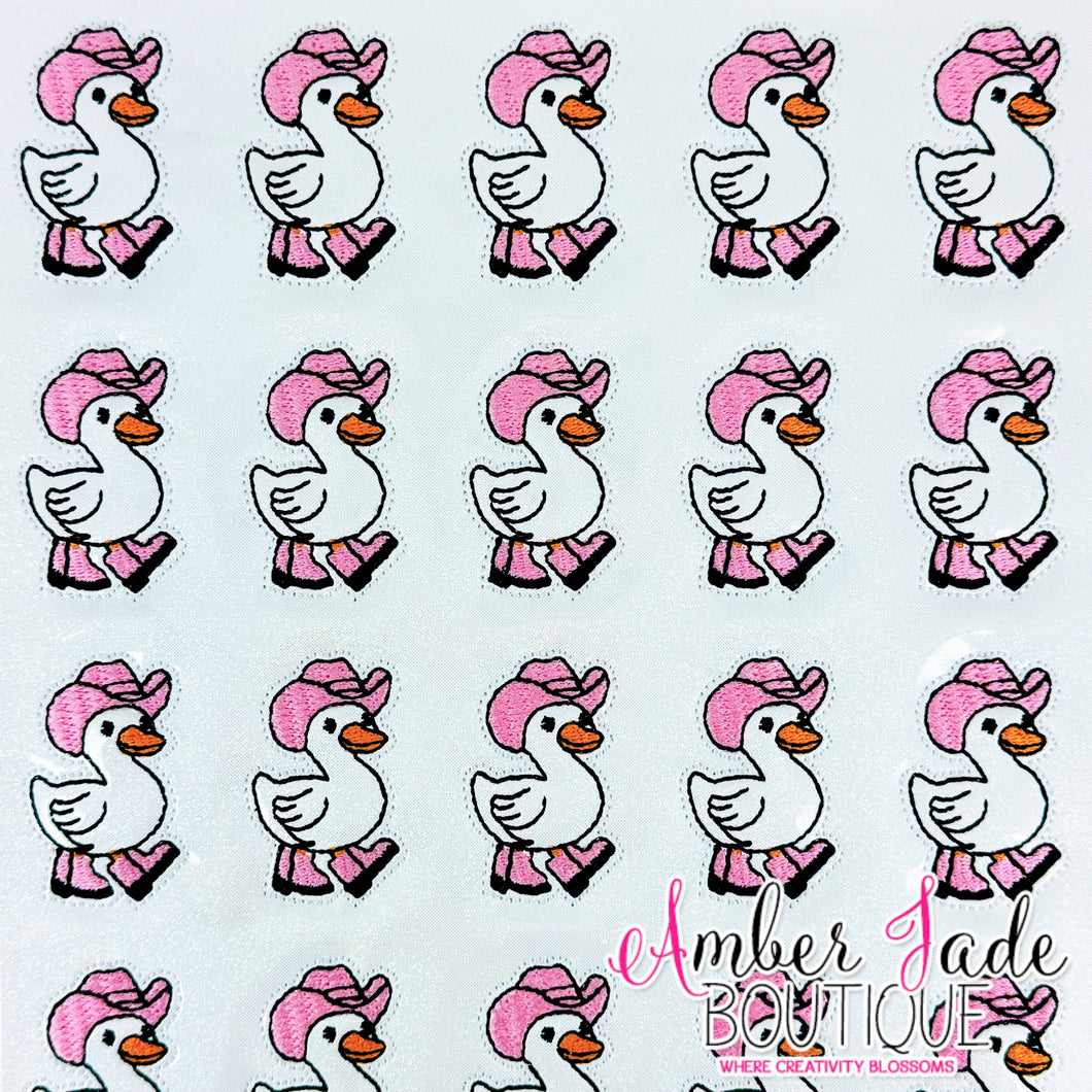 Cowboy Duck - Pink