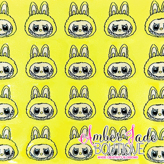 Labubu Face - YELLOW