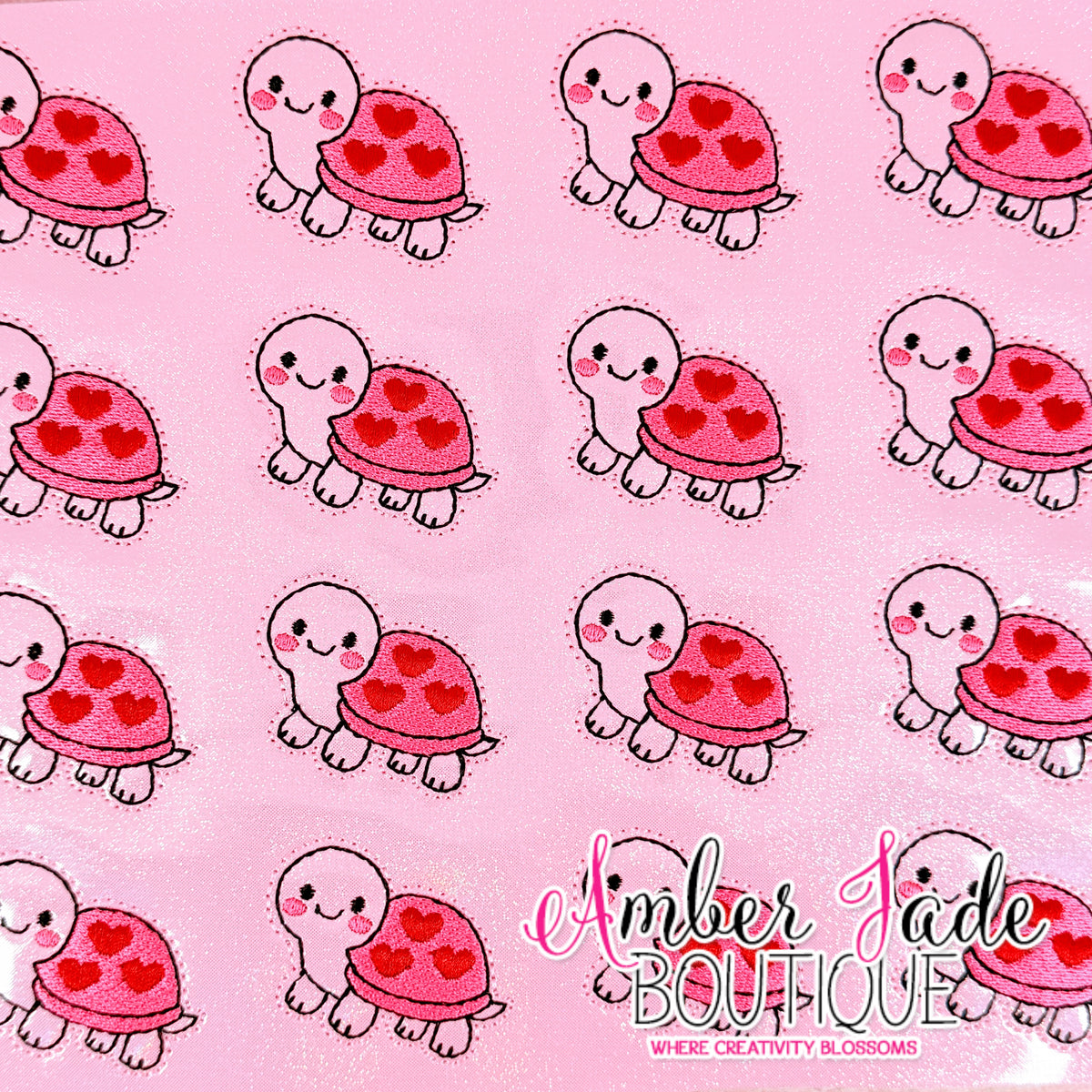 Valentine's Day Turtle - PINK