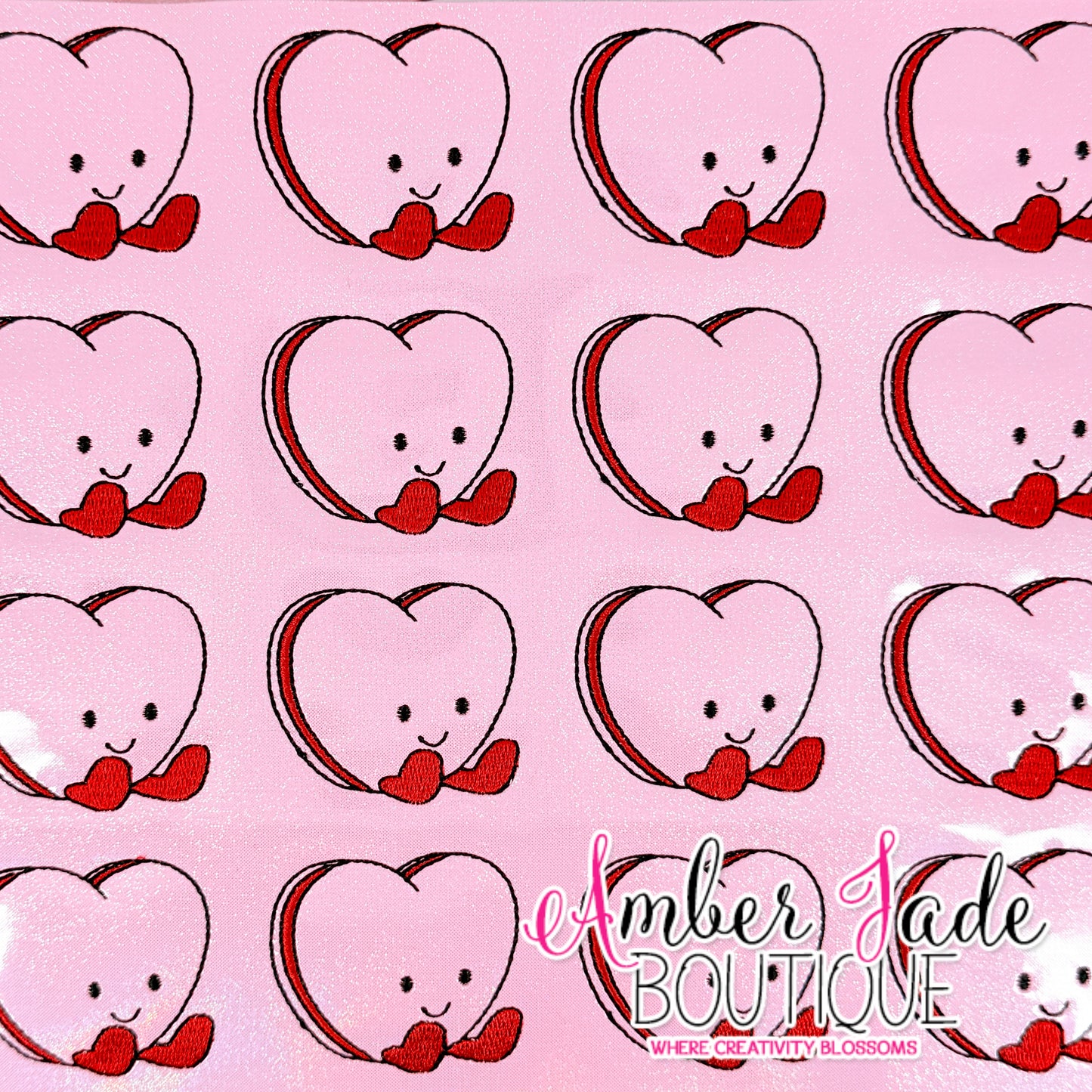 Jelly Stuffed Animal - Heart Macaron