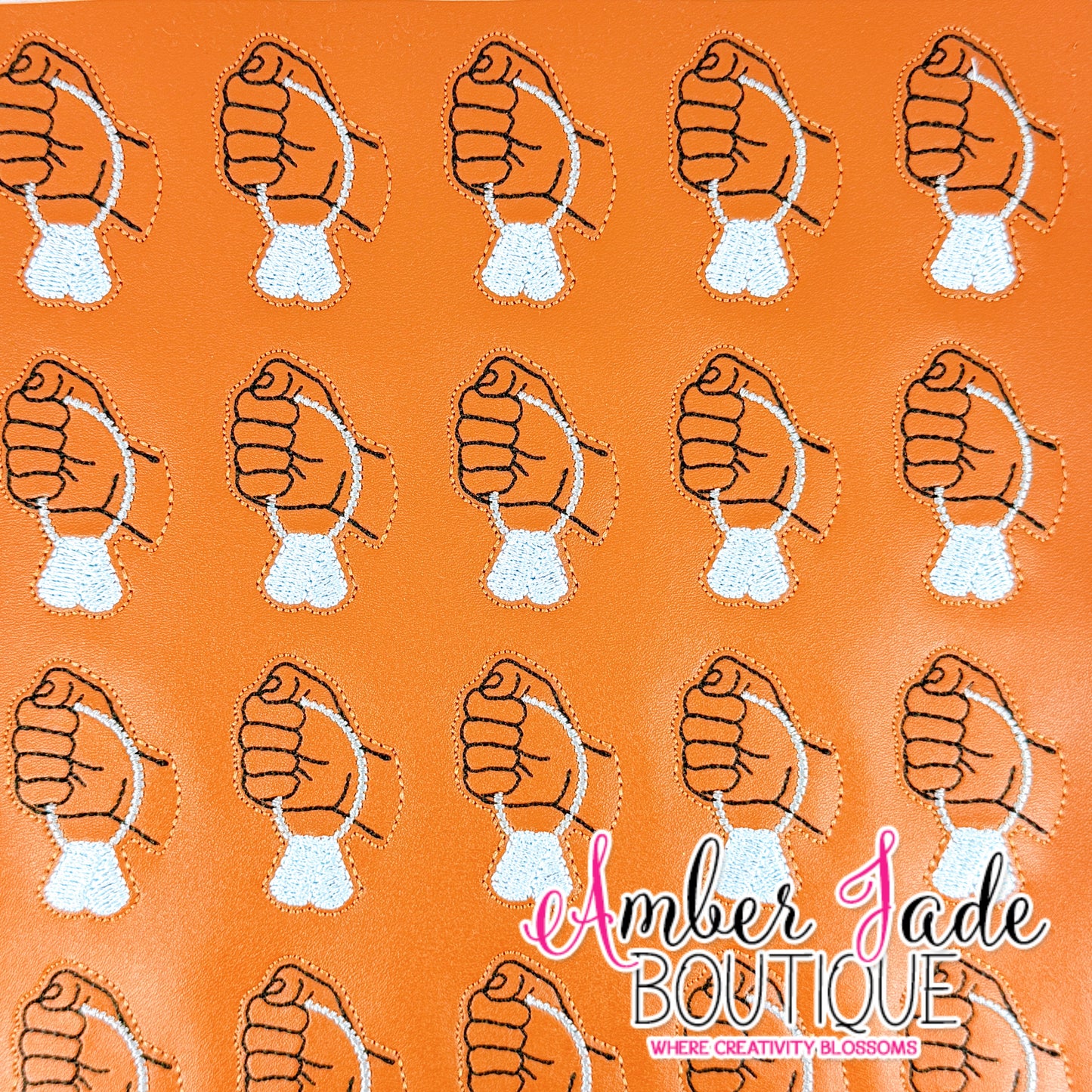 Hand with Dog Tags - DARK