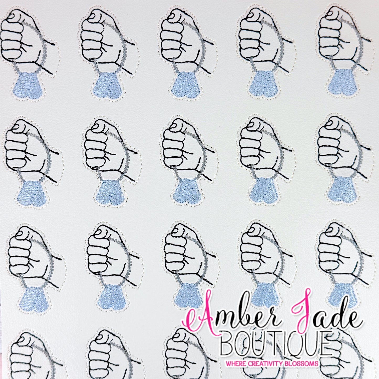 Hand with Dog Tags - LIGHT