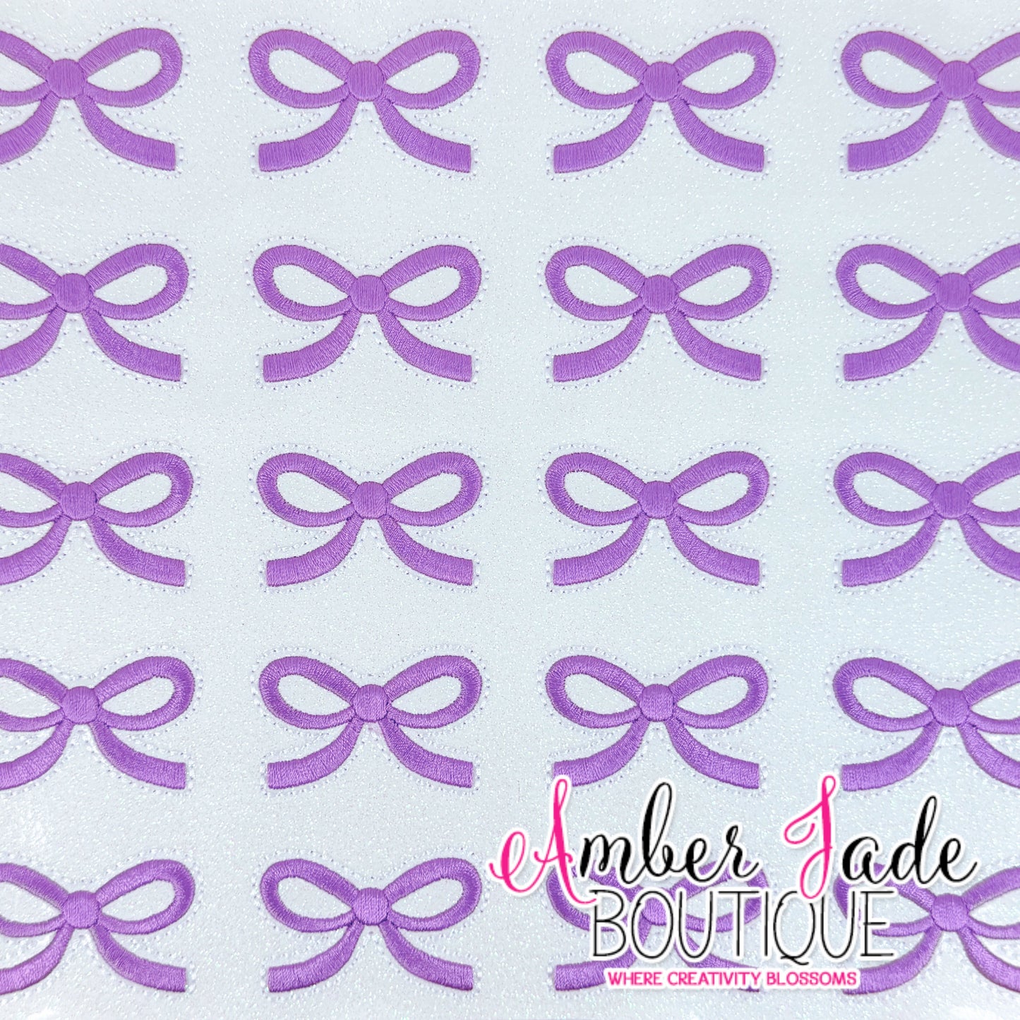 Coquette Satin Bow - Light Purple