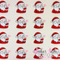 Santa Blowing Heart Kiss
