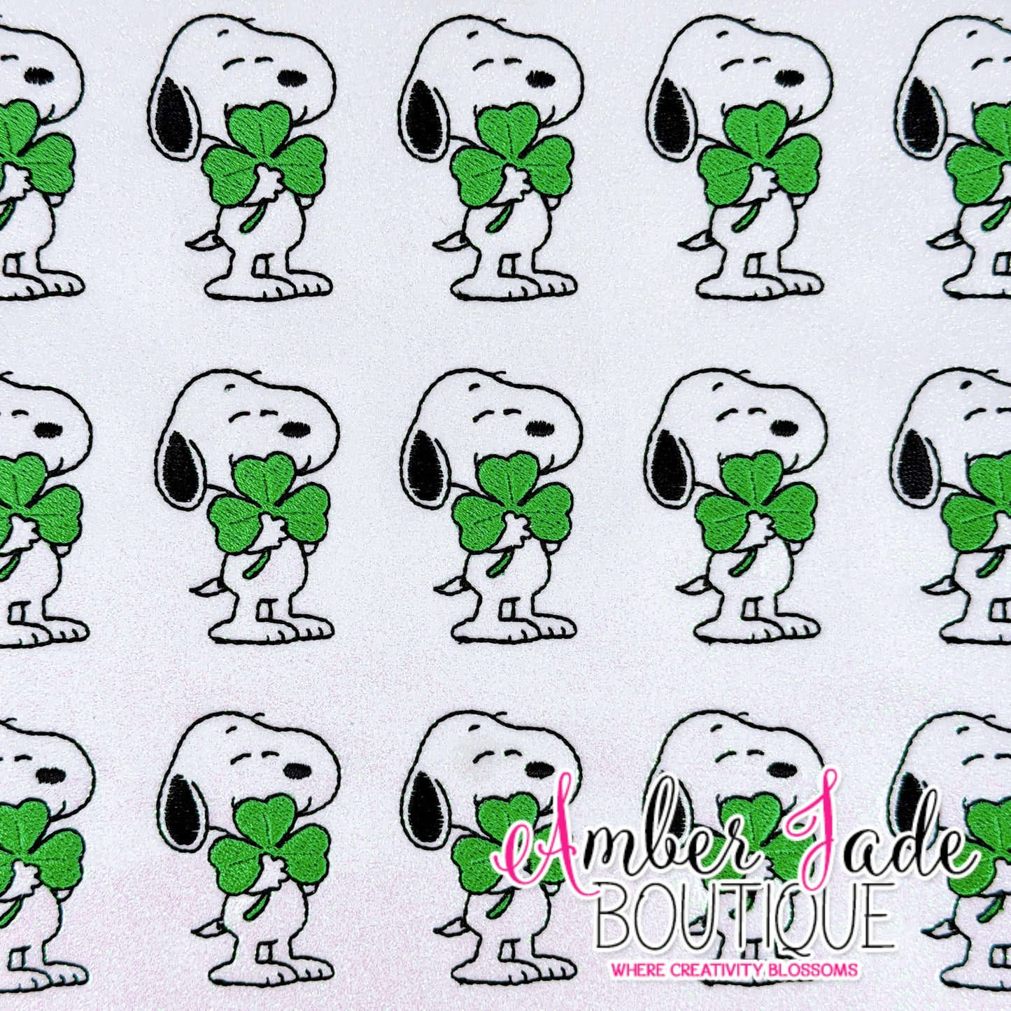 Snoopy Shamrock