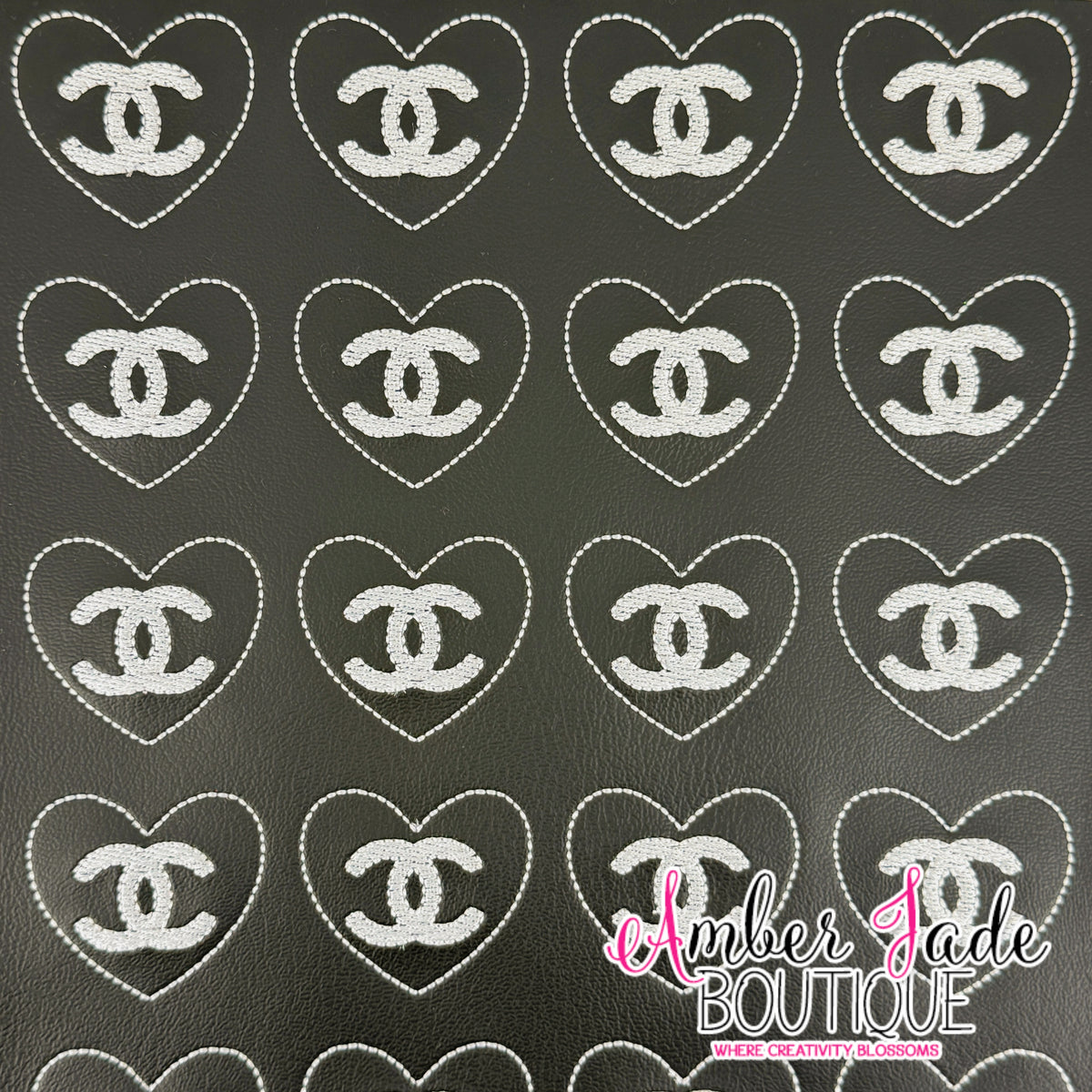 Chanel Heart - Marine Vinyl
