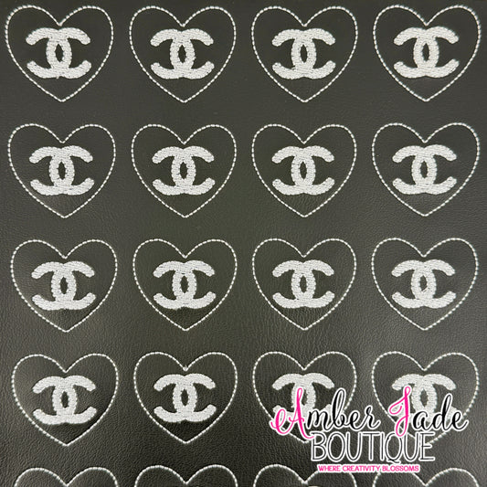Chanel Heart - Marine Vinyl