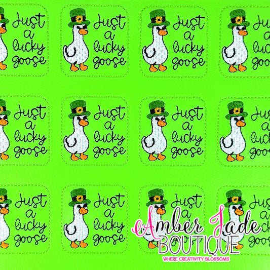 Just a lucky goose