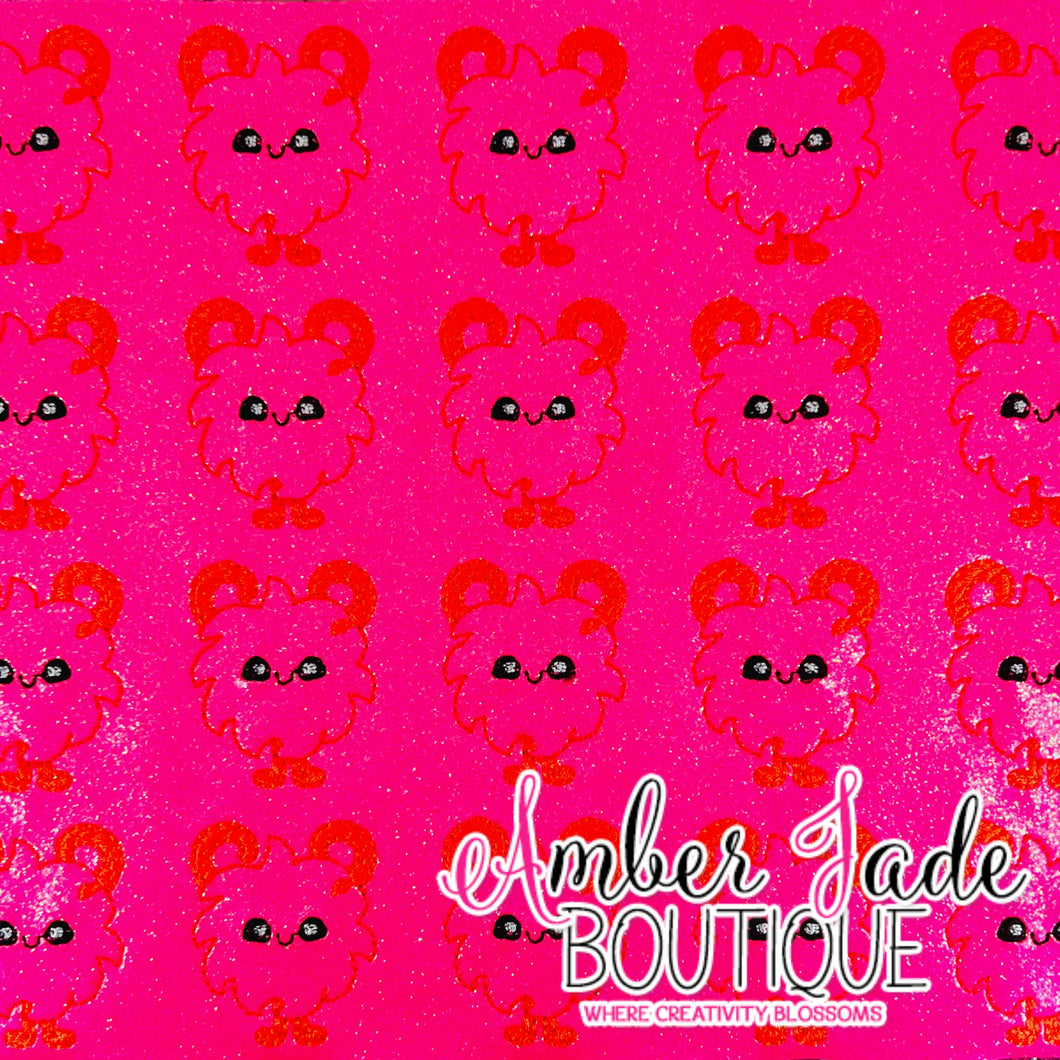 Hairy Monster - Hot Pink