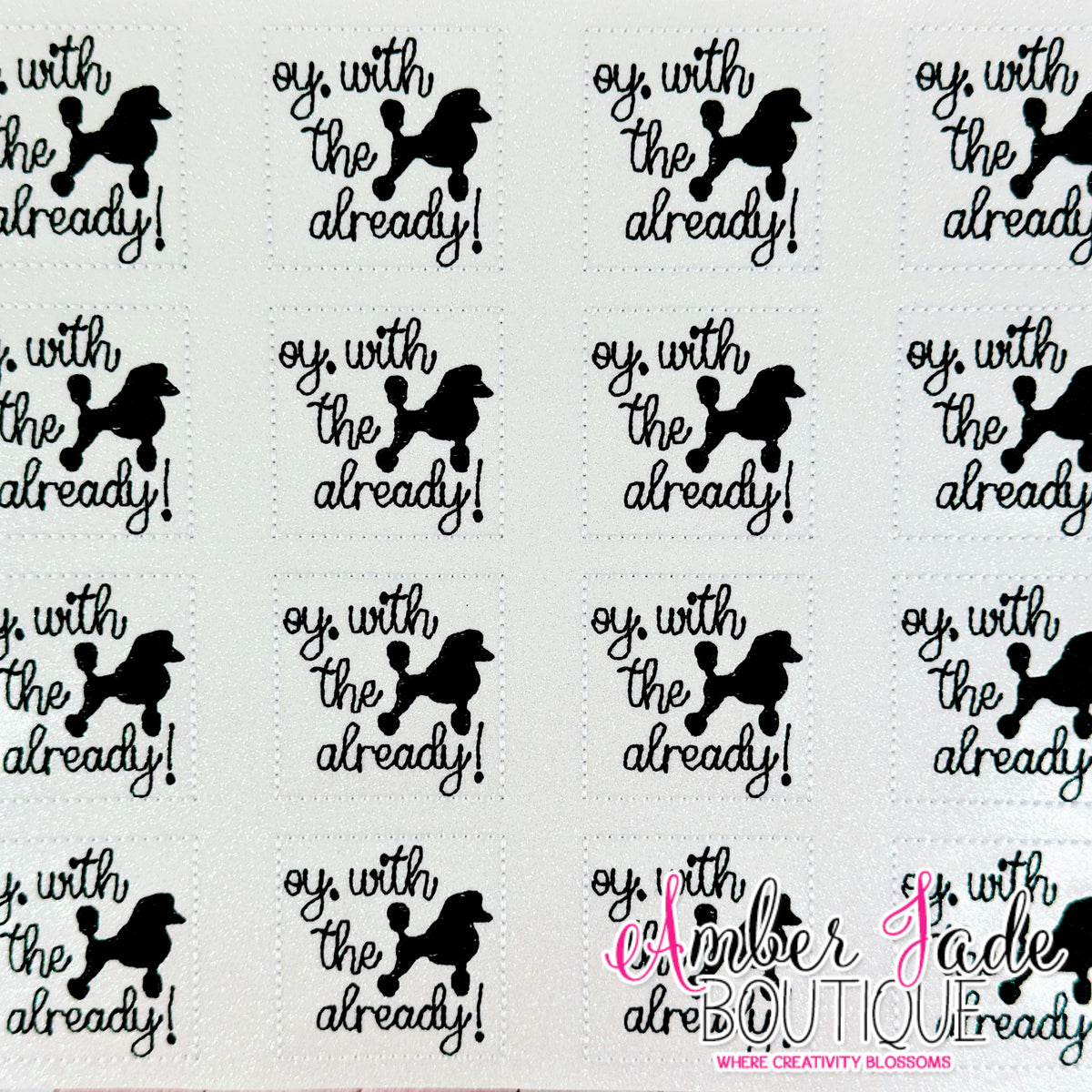 Gilmore Girls - Oy, with the poodles already!