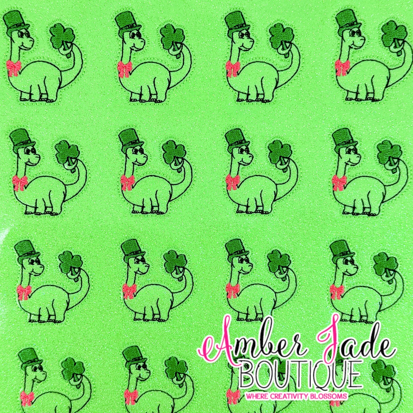 St Patrick's Day Dinosaur