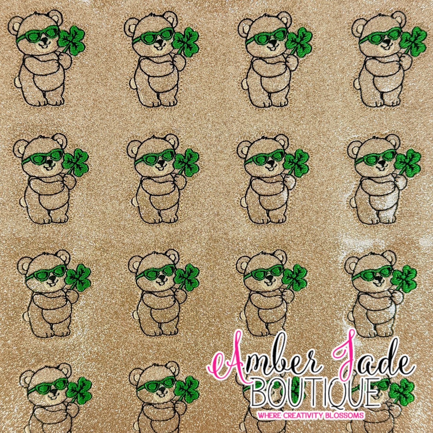 St Patrick's Day Bear