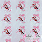 Santa Bow Coquette - PINK BOW