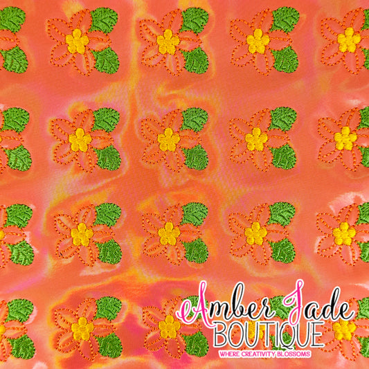 Flower Tropical  - ORANGE